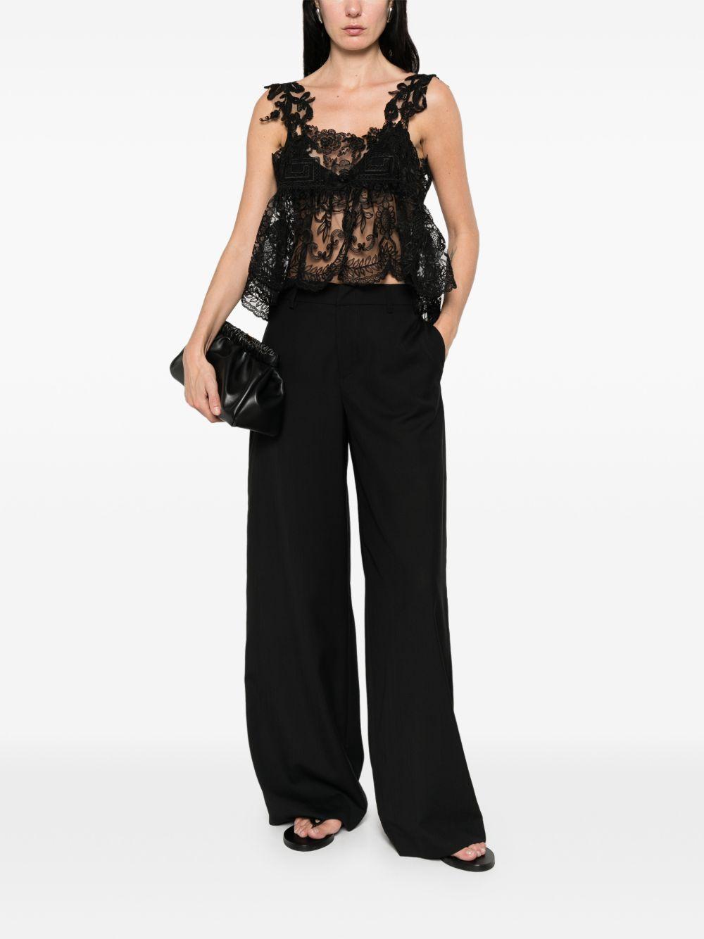Elasticated-waistband trousers CDVSLRZ00STDZI56 0990 NERO PT TORINO 