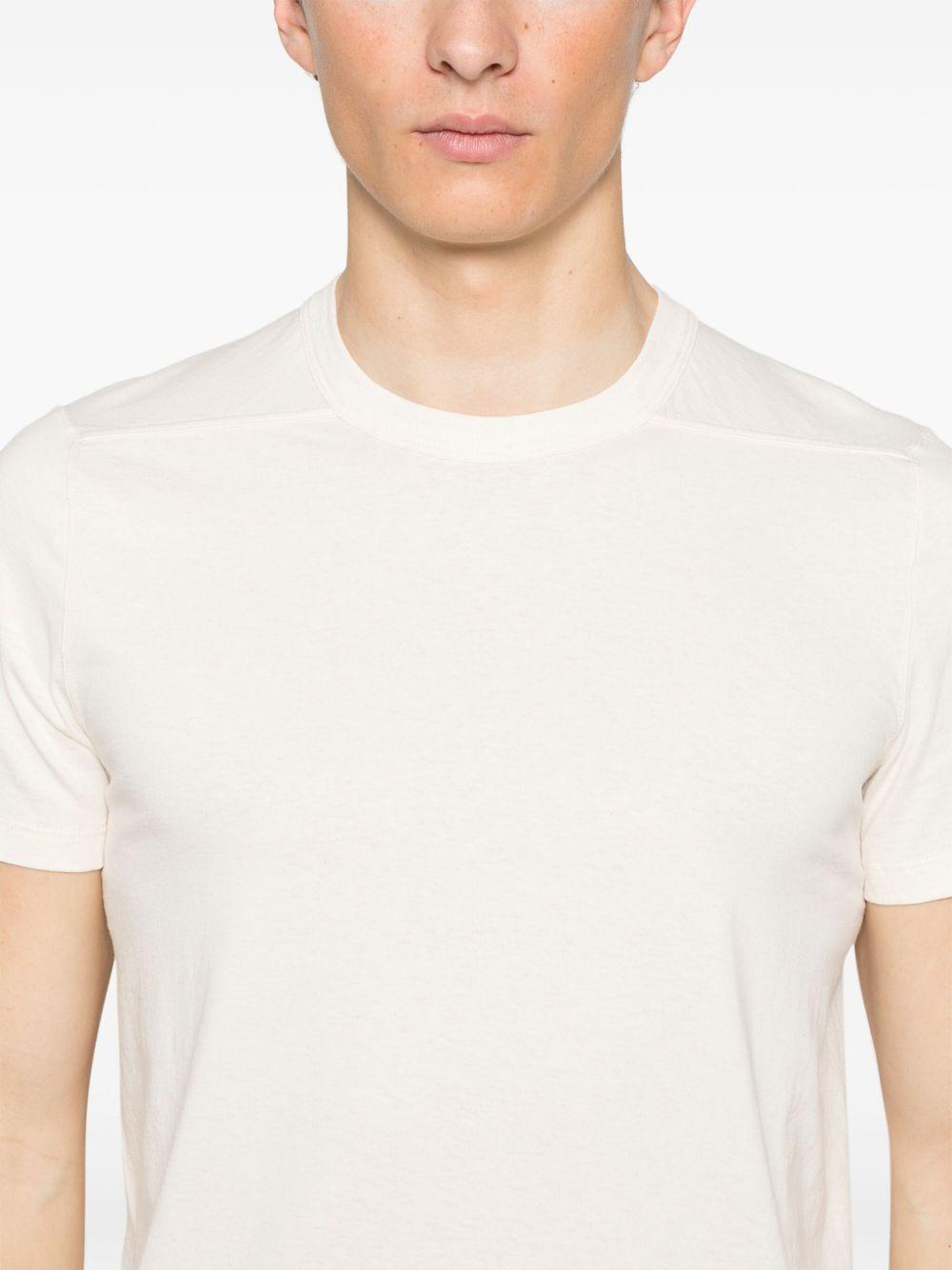 Short Level T-shirt RU01E5265JNC 21 NATURAL RICK OWENS 