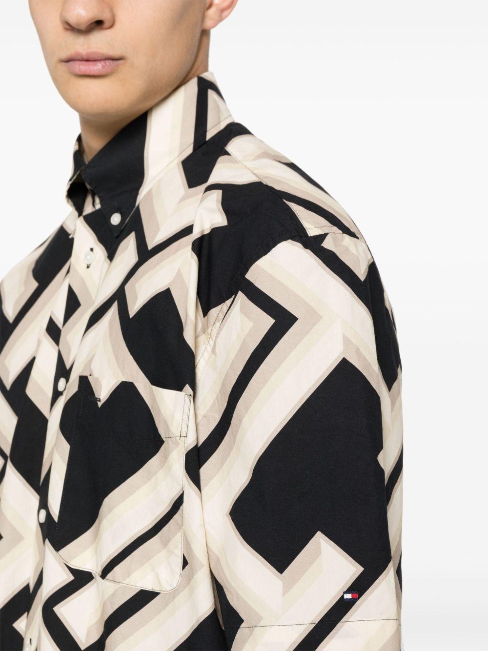  MW0MW33790 0GJ BLACK MULTI TOMMY HILFIGER 