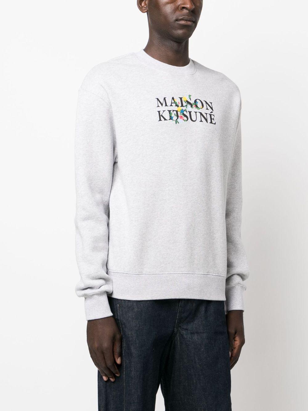  LM00308KM0307 H120 LIGHT GREY MELANGE MAISON KITSUNE 