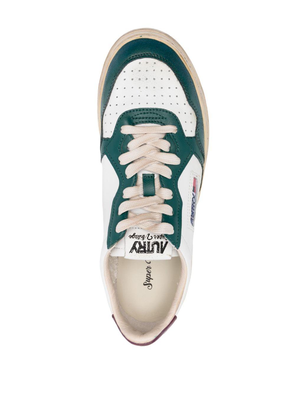 Sneakers Medalist Low Super Vintage AVLMSV23 WHITE AUBERGINE PETROL AUTRY 
