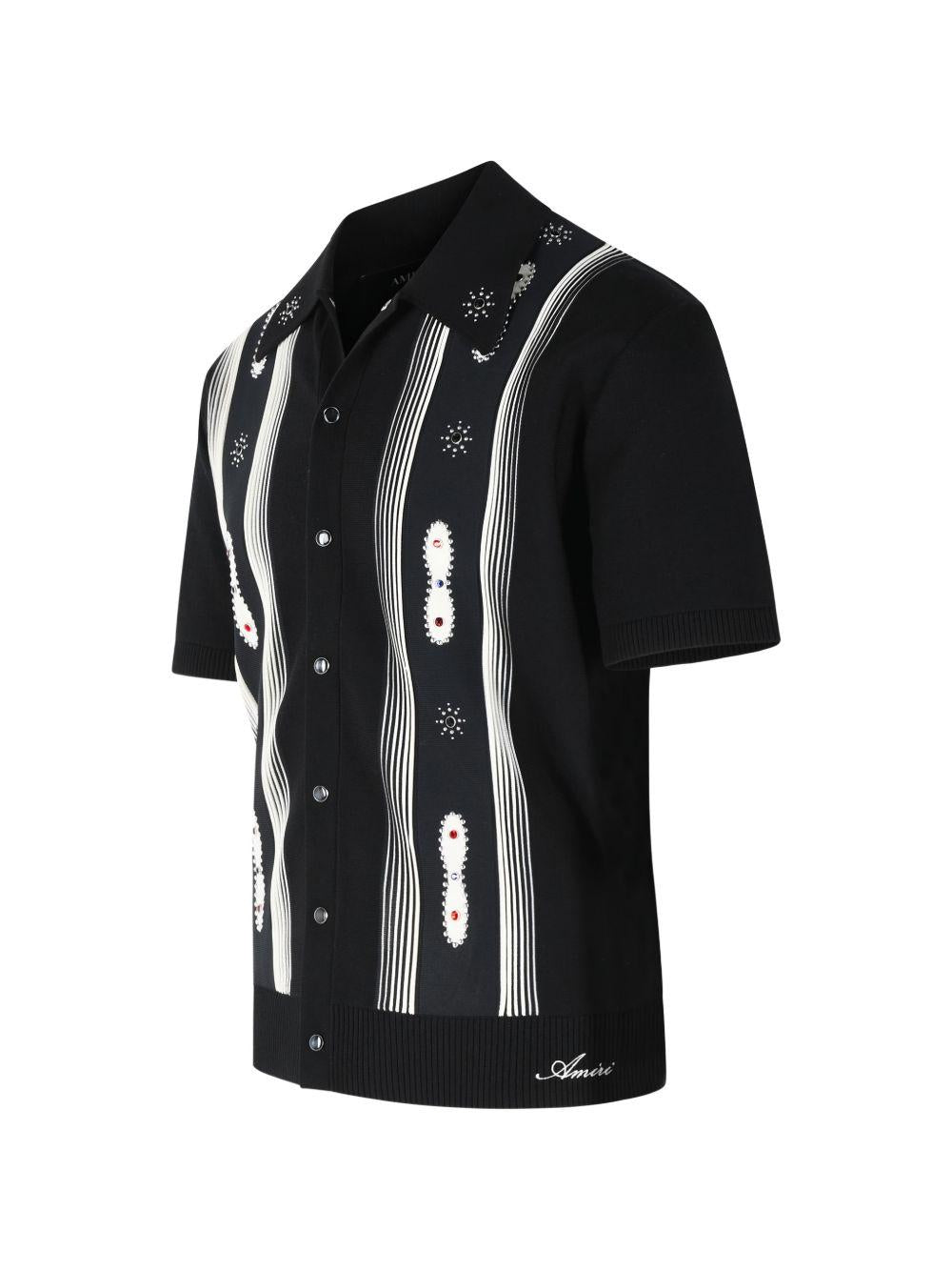 Stud Stripe Shirt AMTOKN1011 001 AMIRI 