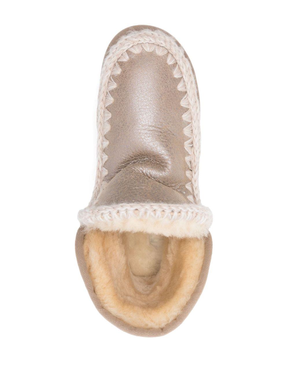 Mini Eskimo Platform Boot Special Leather FW681000B STME MOU 