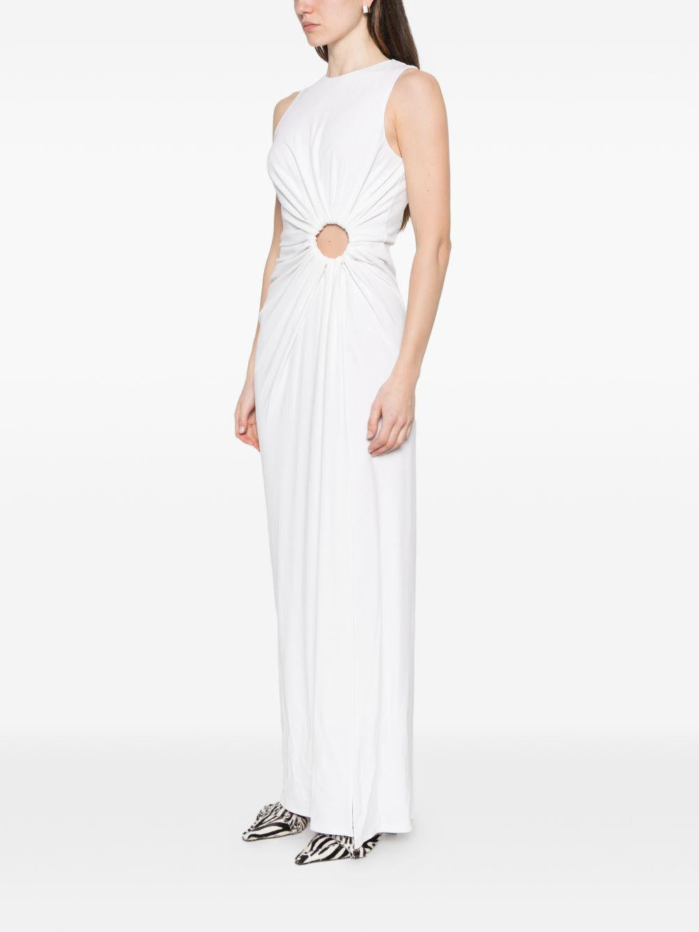 Abito In Organzino Fluido SPXSALETTA 004 LATTE SPORTMAX 