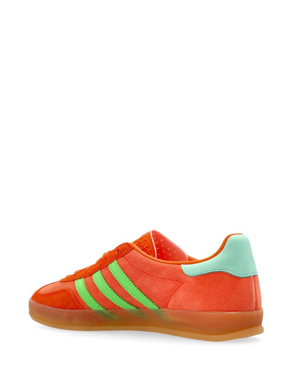 Gazzelle Indoor Sneakers JQ0193 ORANGE WHITE ADIDAS ORIGINALS 
