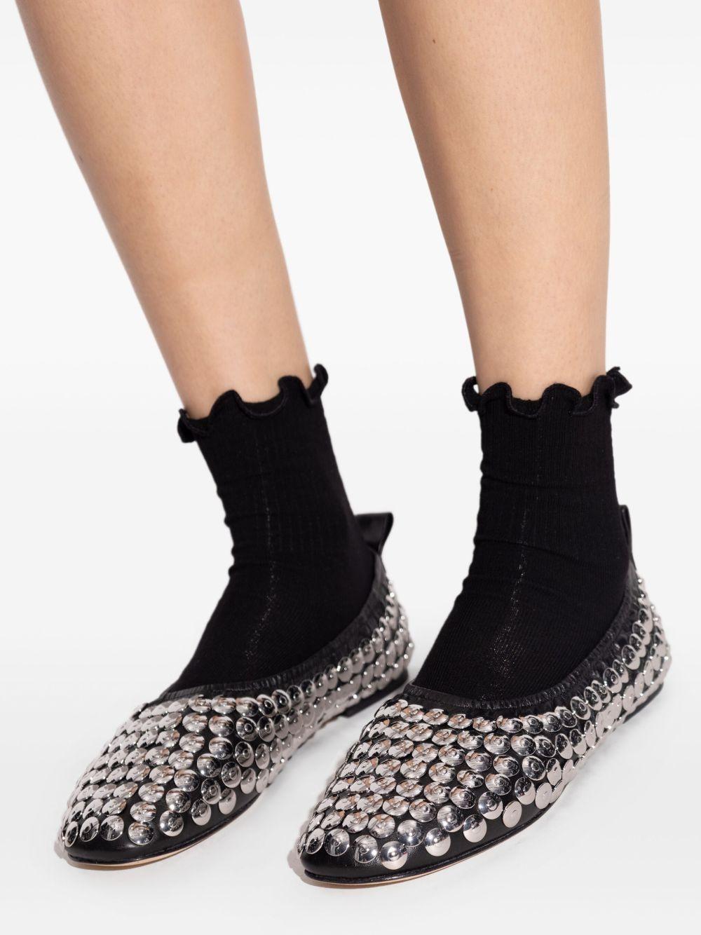 Ballerina con borchie 90941 001 PERFECT BLACK TORY BURCH 