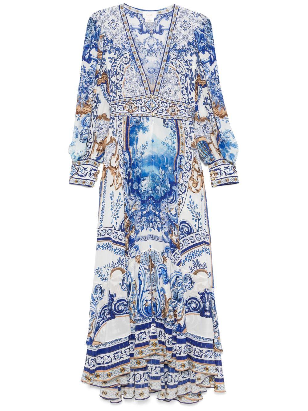 Azul Adventures maxi dress 00033258 AZUL ADVENTURES CAMILLA 