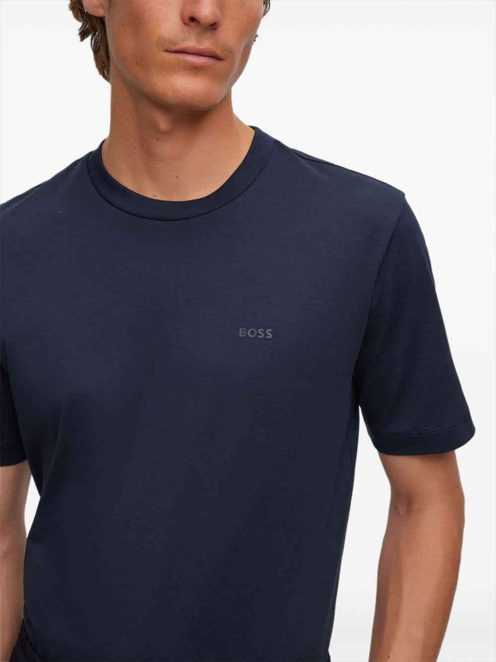 T-shirt Thompson 50468347 404 DARK BLUE BOSS 
