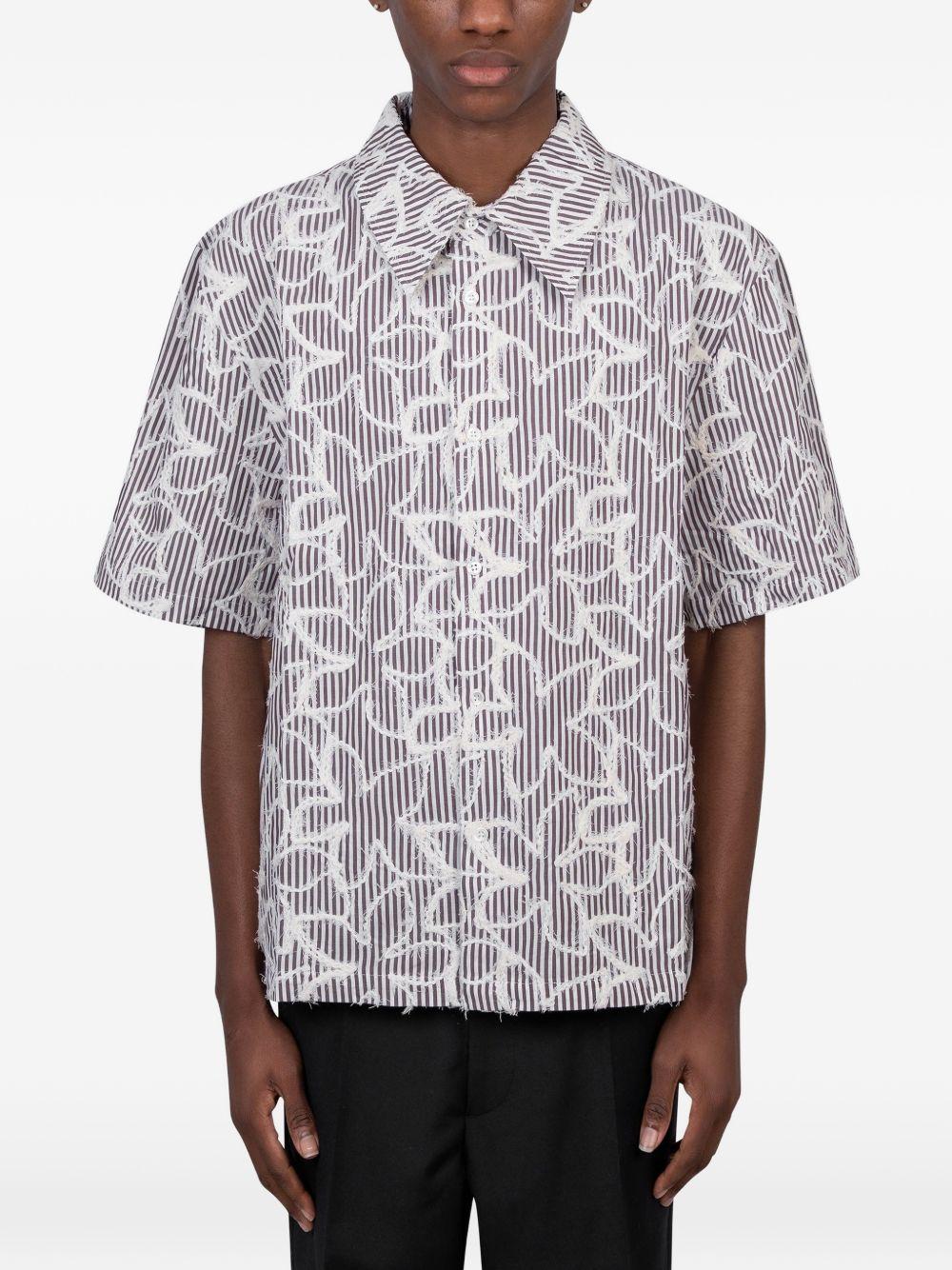 Dayot Shirt MSS26DAYOT THE POOL STRIPE Séfr 