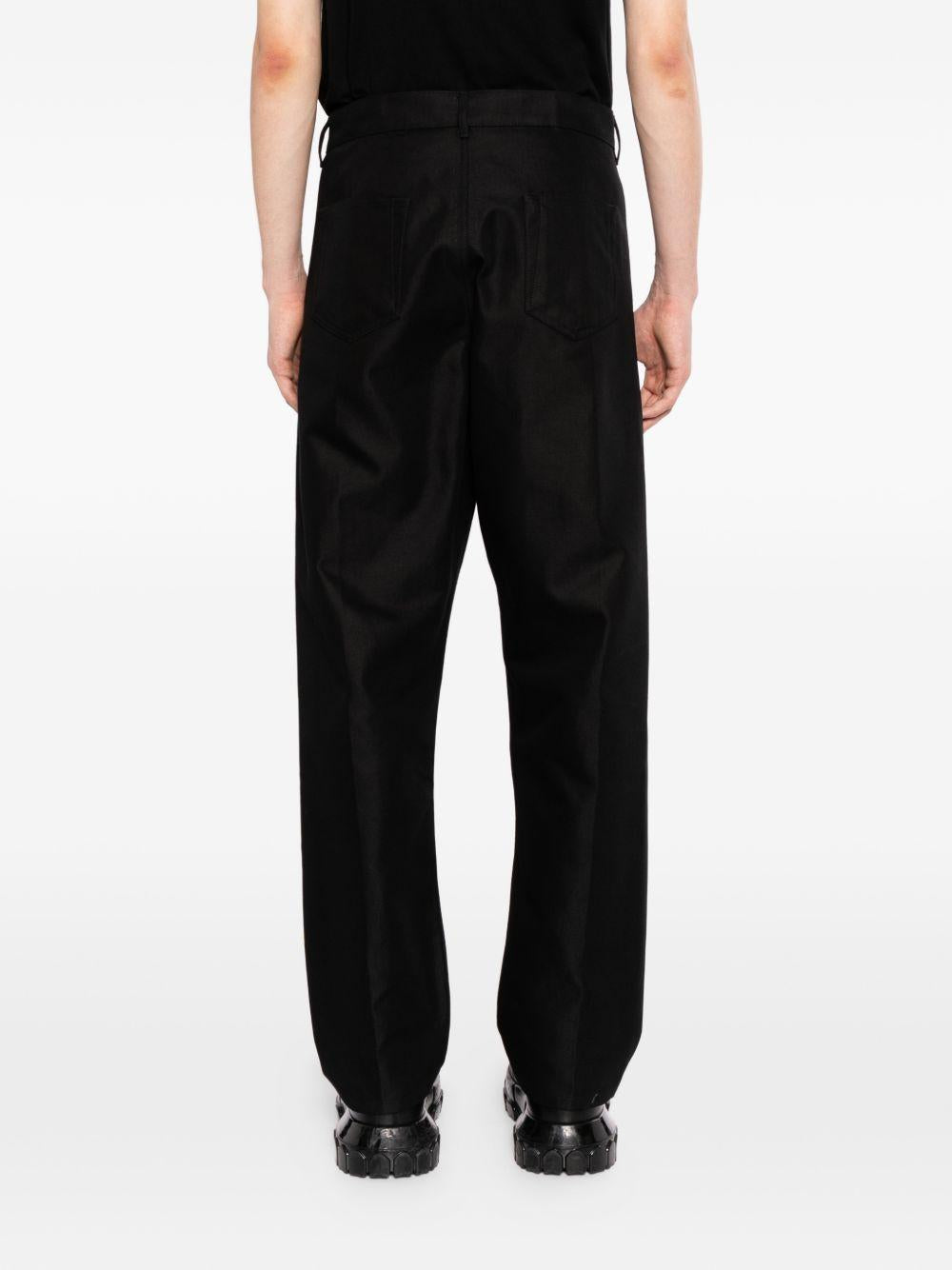 Joris Pants RU01F2348CDU 09 BLACK RICK OWENS 