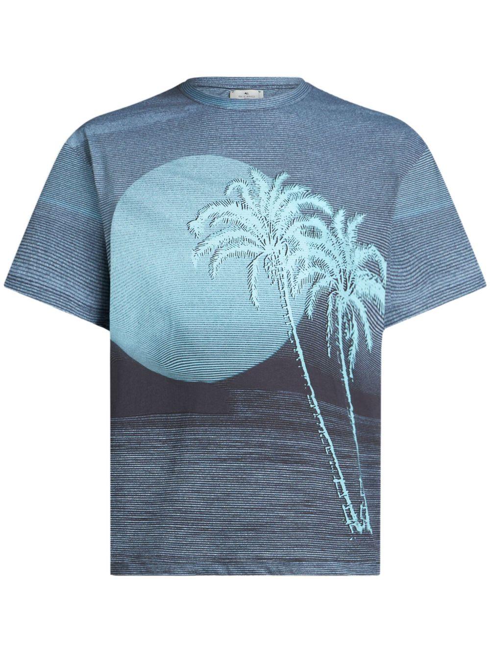 T-shirt con stampa grafica MRMA0004AK601 X0880 ETRO 