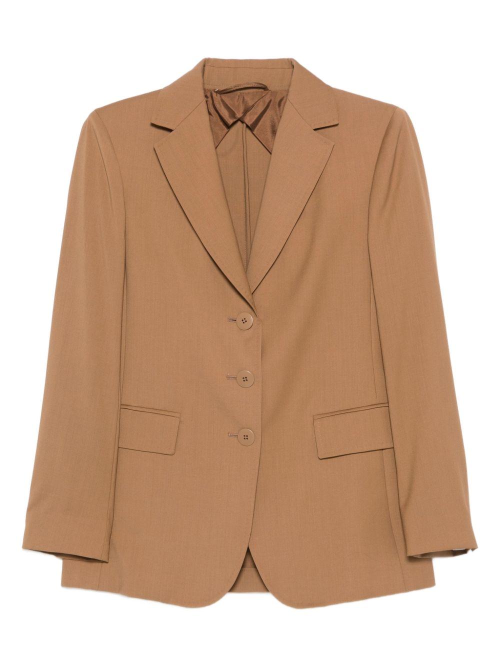 Completo  in tela di lana - Nocciola NICEMM10253 026 VISONE MAX MARA STUDIO 