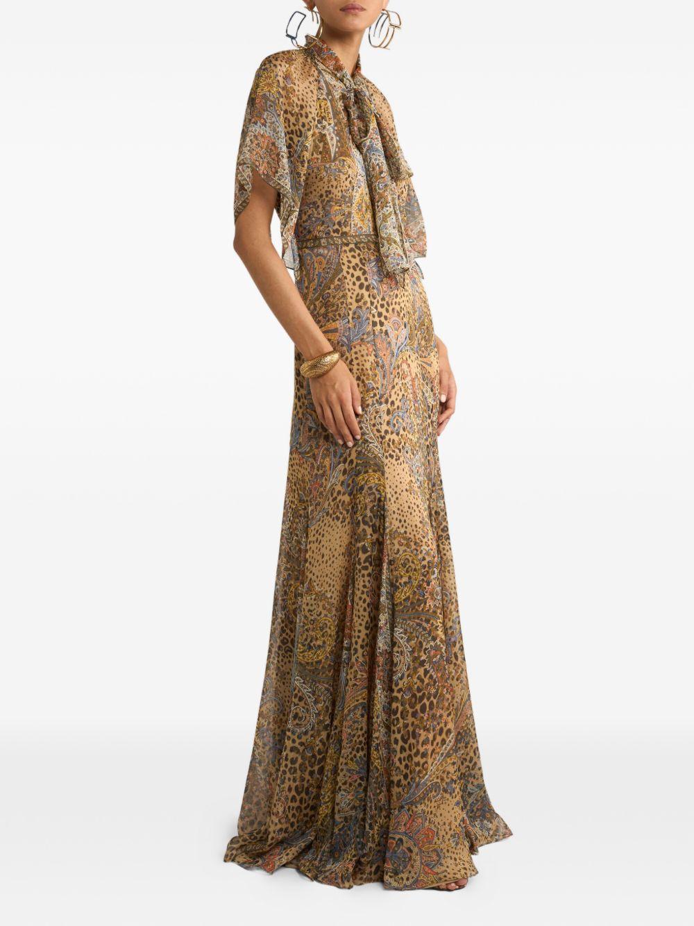 Abito Lungo in Seta WRHA052799SP1K8 X0826 ETRO 