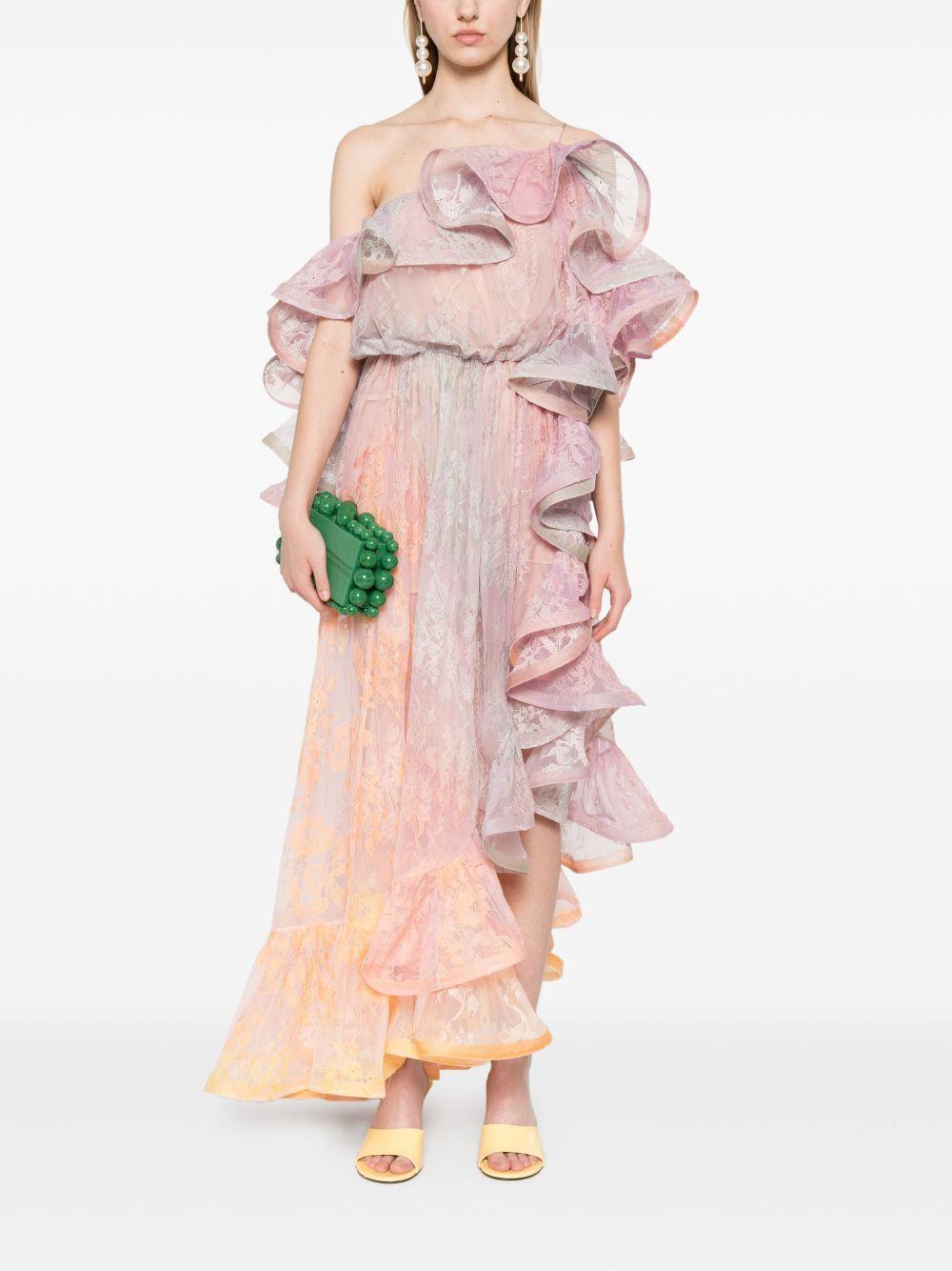 Abito midi in pizzo Dawning 2920DS252 SUNSET ZIMMERMANN 