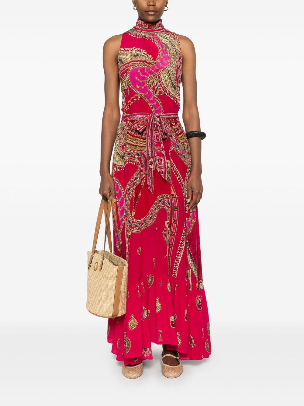 Kissed By A Cobra maxi dress 00034435 KISSED BY A COBRA CAMILLA 