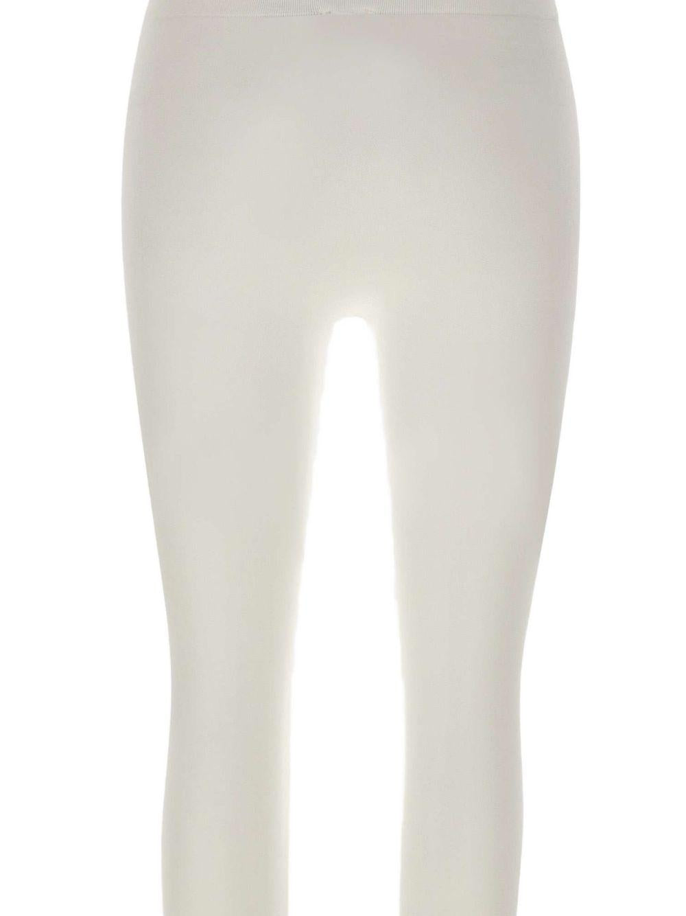 Leggins In Tessuto Tecnico Strech BASILEAMM07006 001 WHITE S MAX MARA 