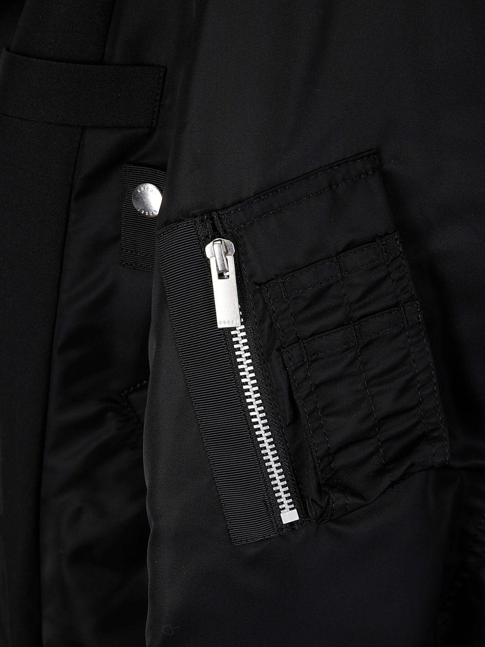 Giacca doppiopetto 2507633 001 BLACK SACAI 