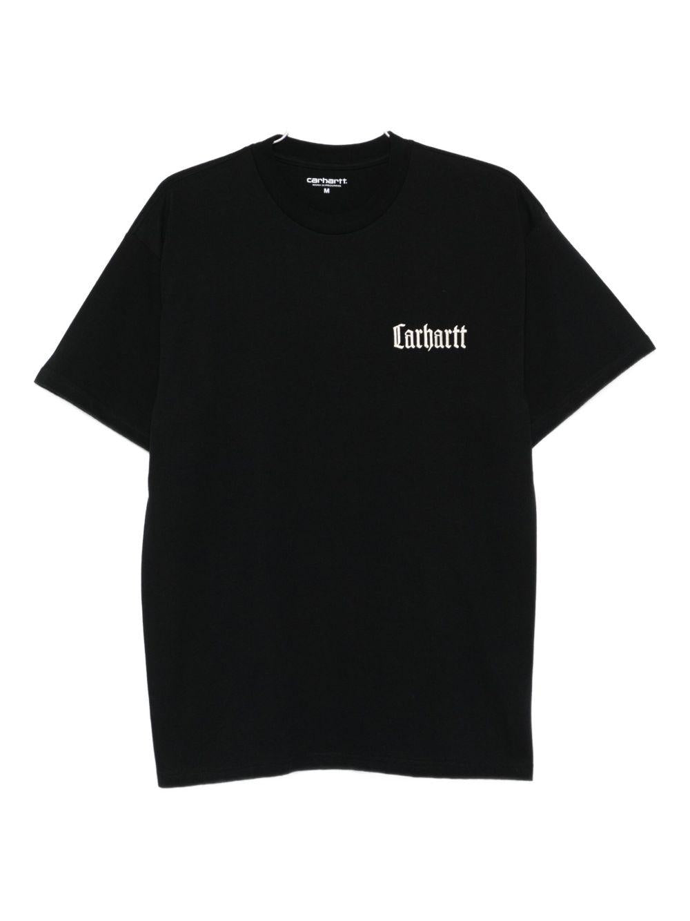S/S Schooling T-Shirt I035453 89XX BLACK CARHARTT WIP 