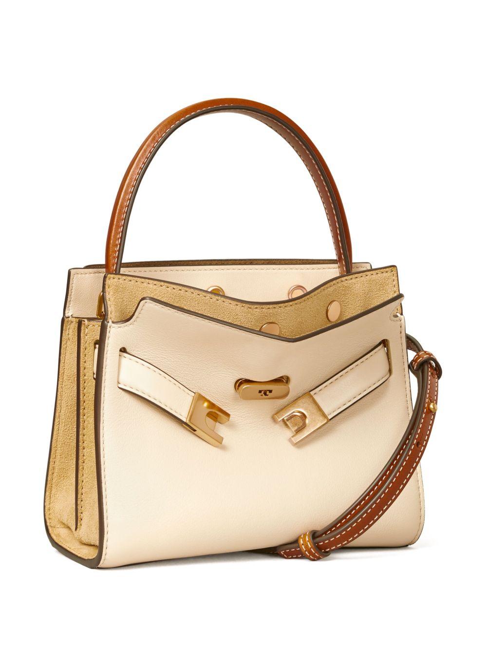 Borsa a tracolla piccola Lee Radziwill 158642 122 NEW CREAM TORY BURCH 