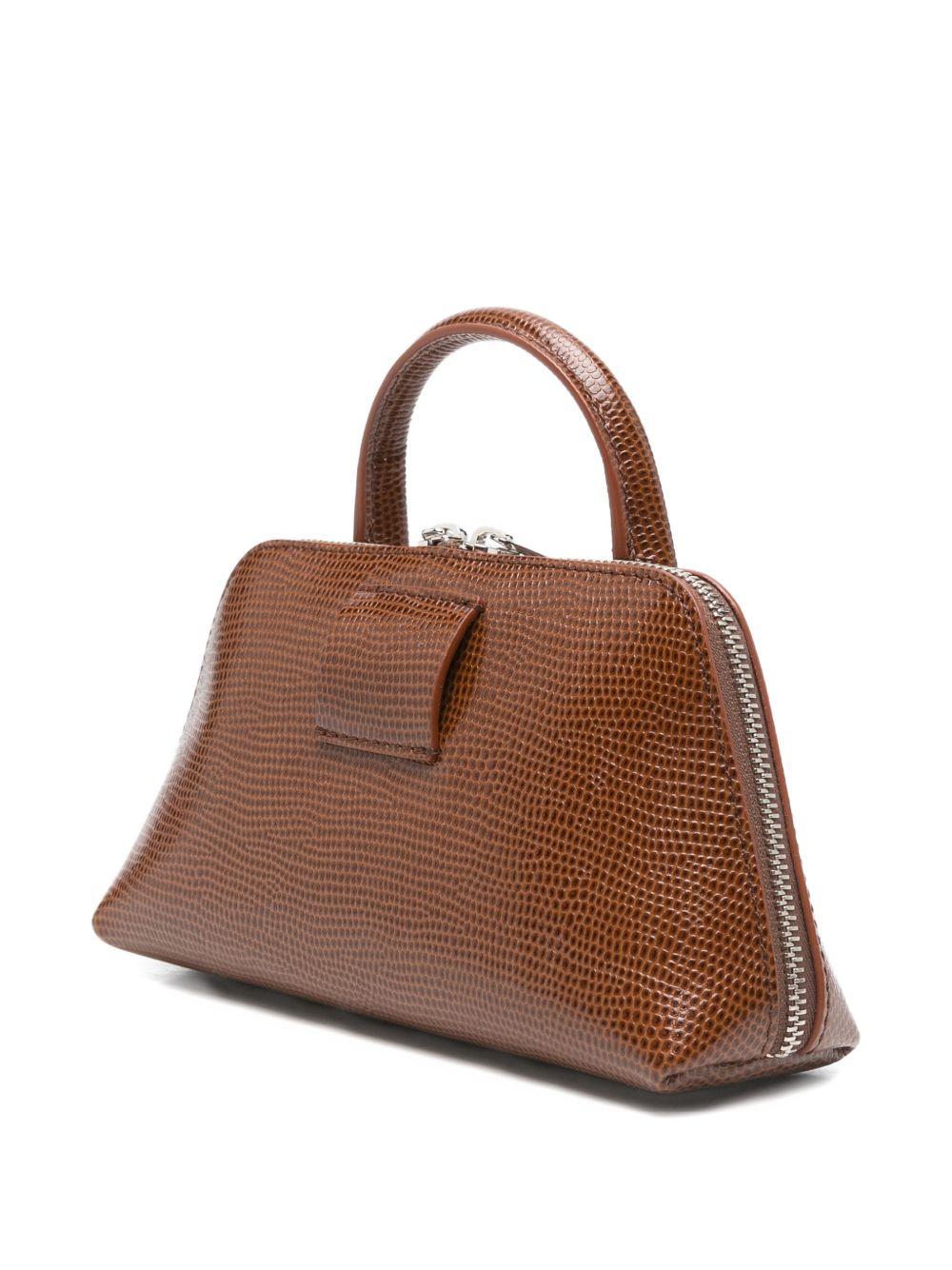 Marsupio Lizard Print Duffle COPBE17F6085 BROWN COPERNI 