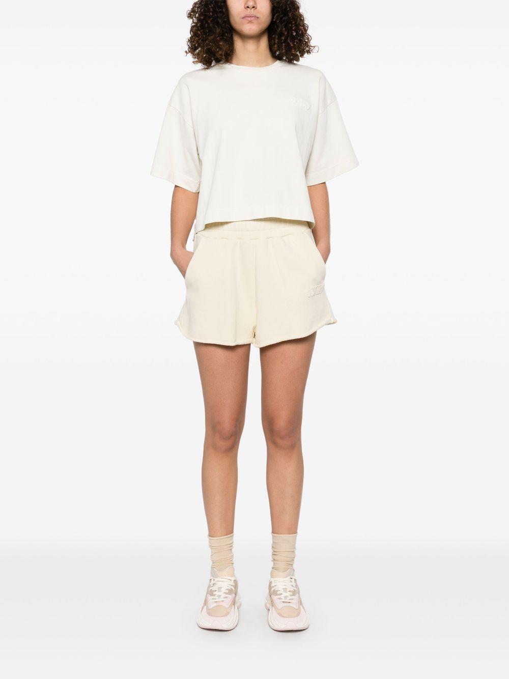 Shorts sportivi con logo in tono SHPW86JS CREAM AUTRY 