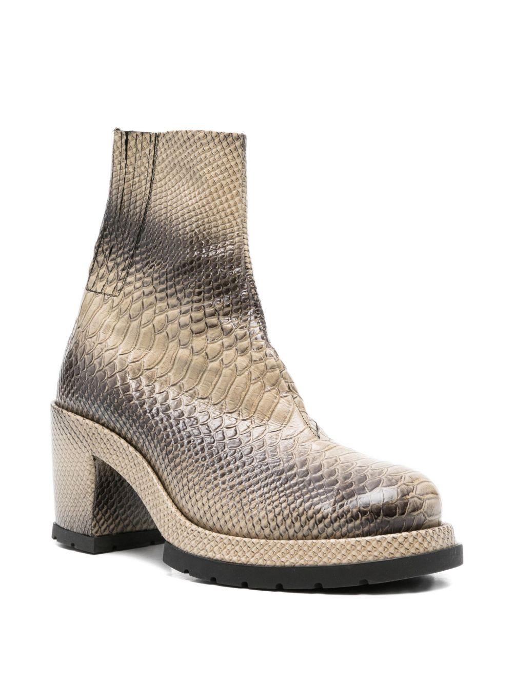 Stivali N°17A Pitone Naturale FW25N17A PITONE NATURALE SAPIO 