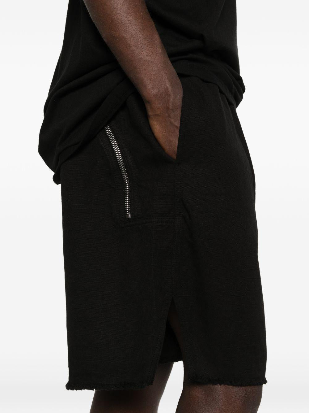 Long Boxers Butt Zip DU01F4383CVS 09 BLACK RICK OWENS DRKSHDW 