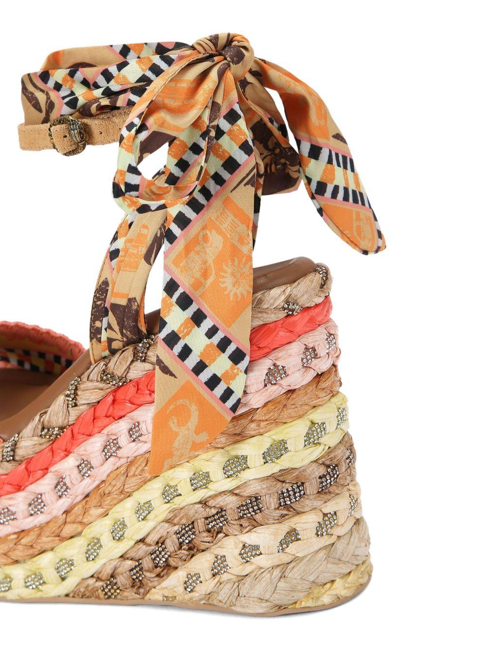 Chelsea Scarf Wedge 5597294209 MUSTARD KURT GEIGER LONDON 