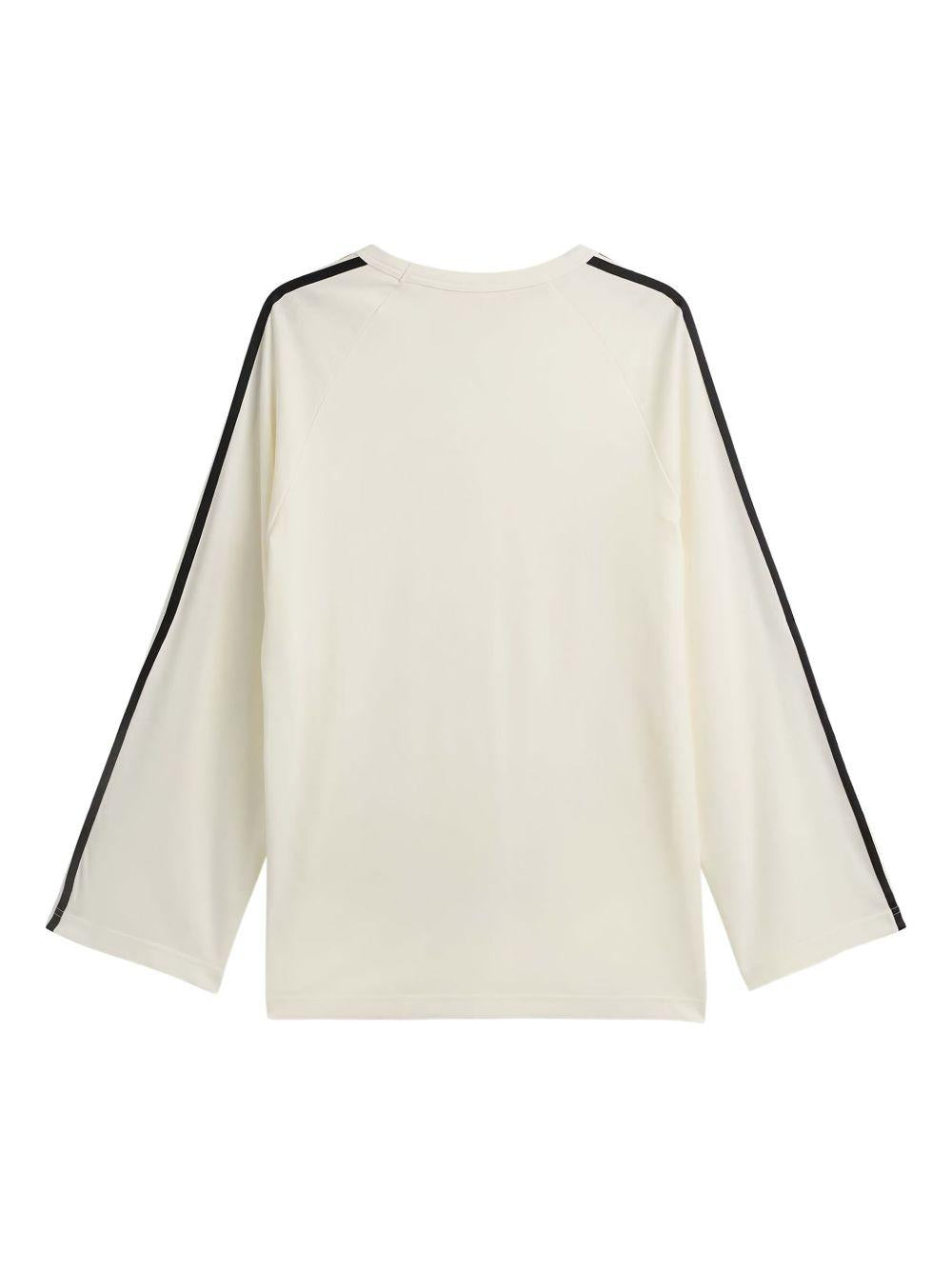 T-Shirt Manica Lunga 3-Stripes JZ0635 WHITE Y-3 