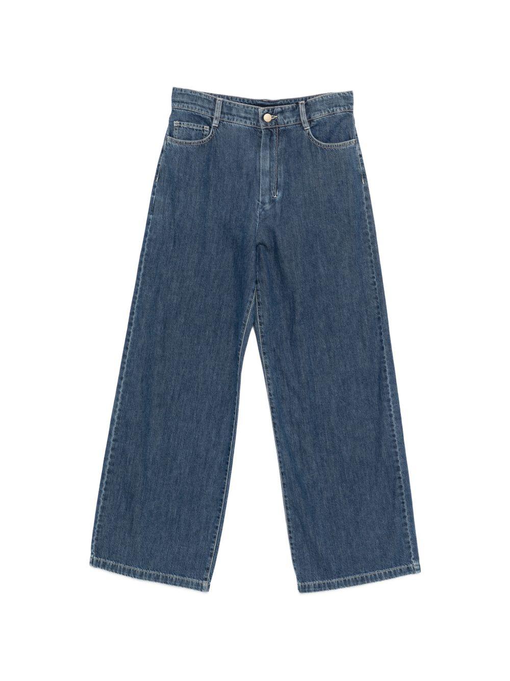 <BR/>Jeans in cotone SMMZEUS 002 MEDIO PULITO S MAX MARA 