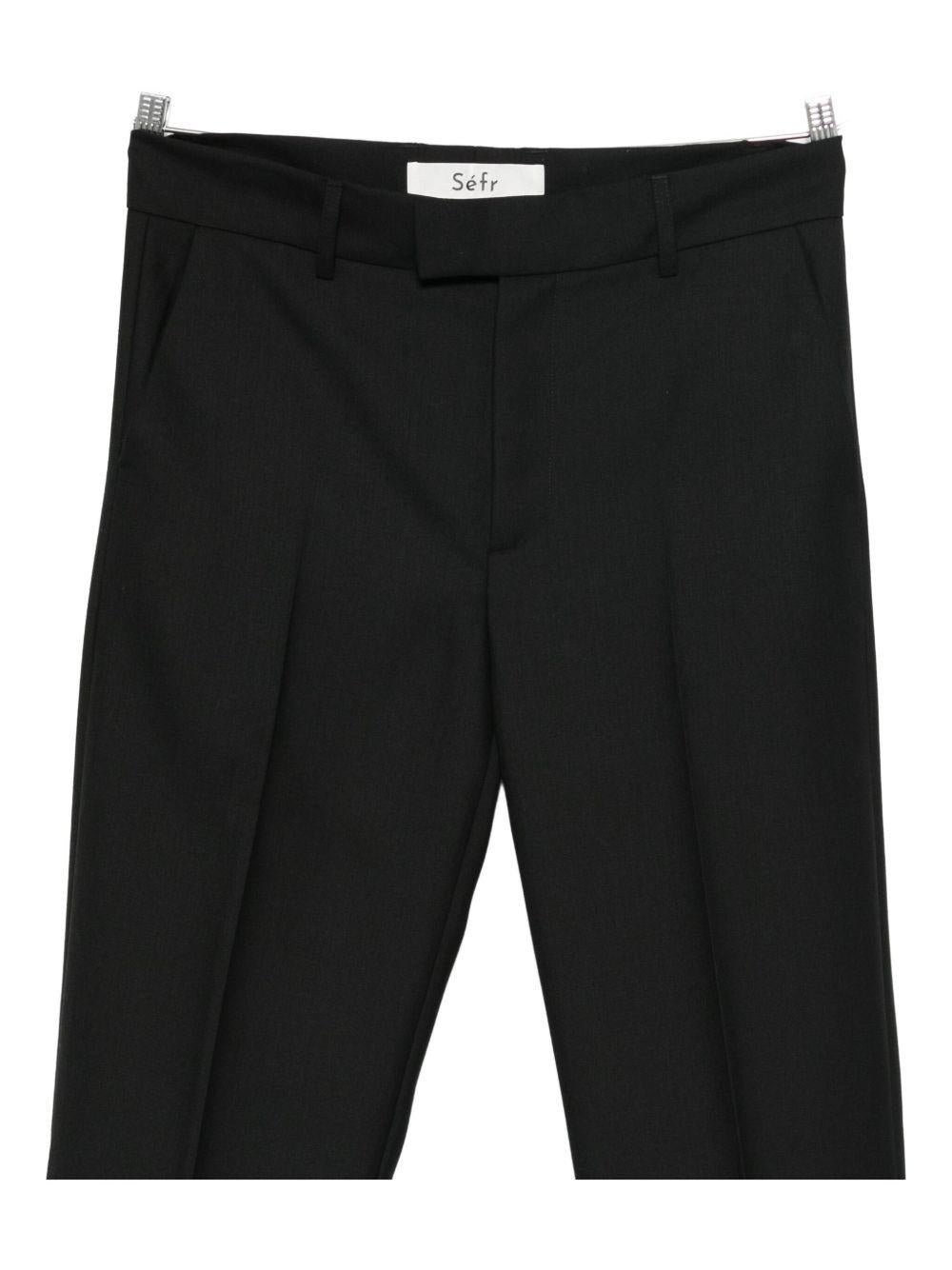 Mike Suit Trouser MFW24MIKESUITSLU BLACK Séfr 