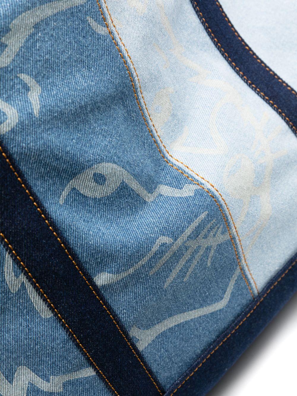  MW05108WW5022 P471 WASHED INDIGO MAISON KITSUNE 