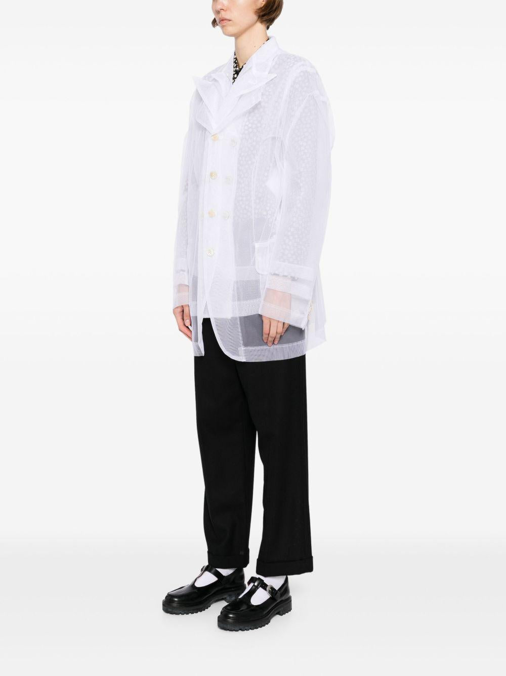  GOJ011S25 1 WHITE COMME DES GARCONS 