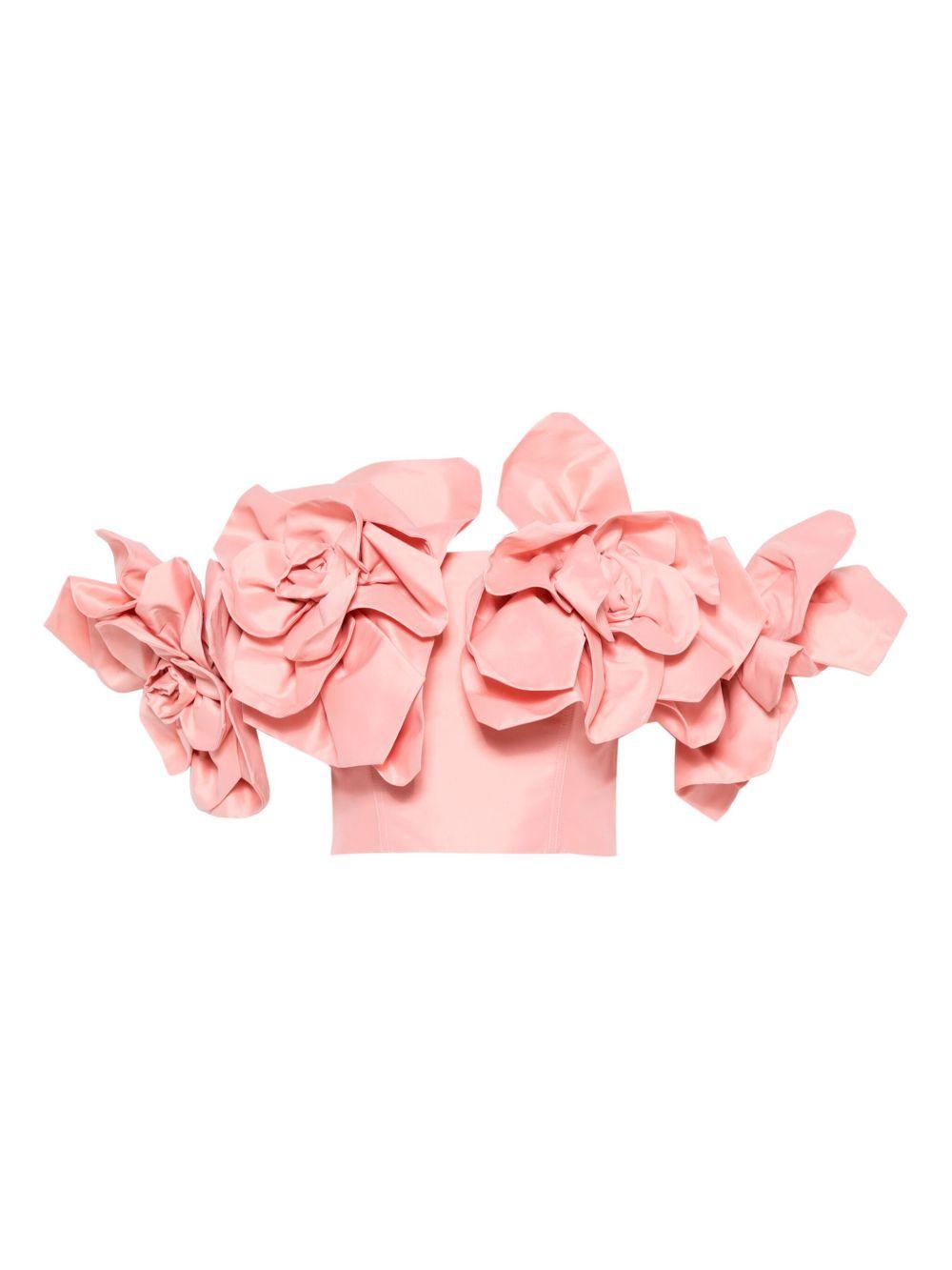 Etta Taffeta Top 25RE1126 WASHED CORAL AJE 