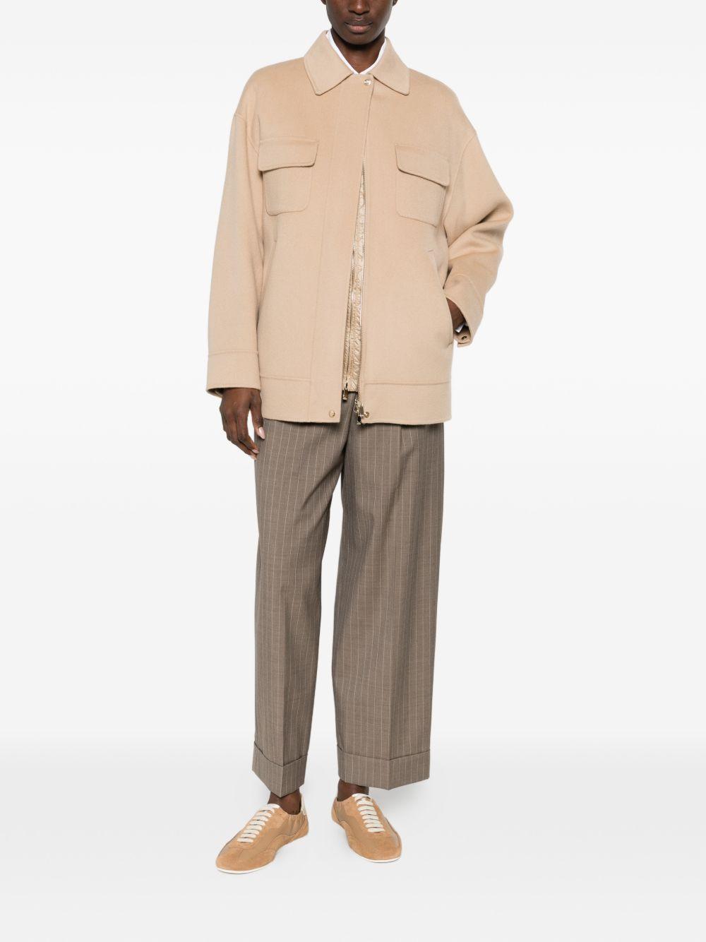 Cappotto corto 2-in-1 MSTDISCO 013 SABBIA MAX MARA STUDIO 