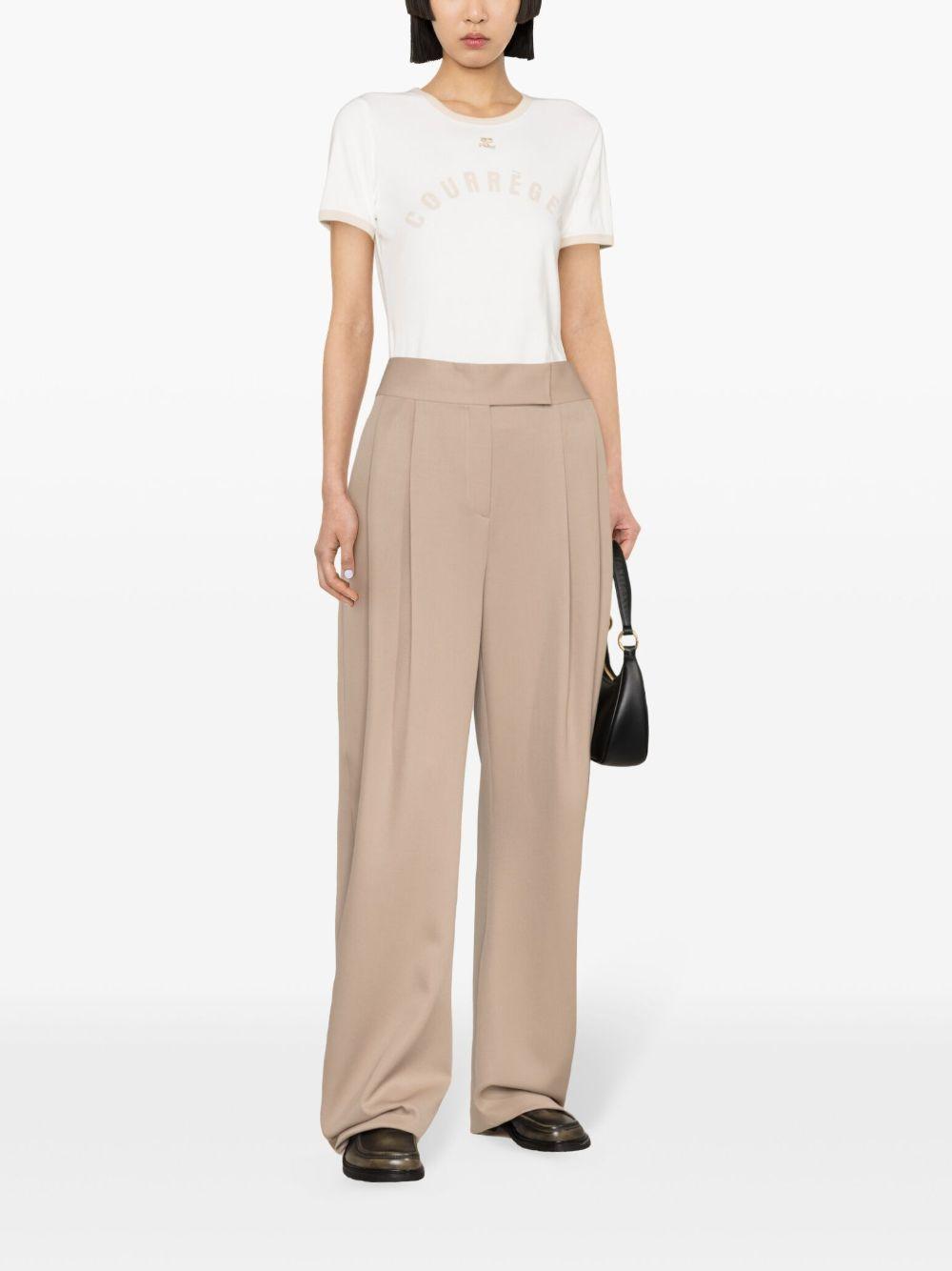  323JTS017JS0093 B086 WHITE OATMEAL COURREGES 