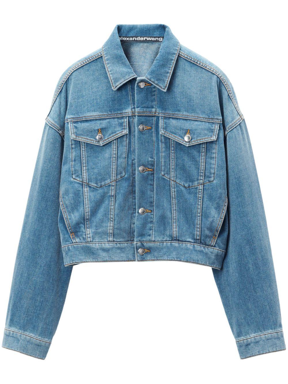  4DC3242380 458A WASHED LIGHT BLUE ALEXANDER WANG 