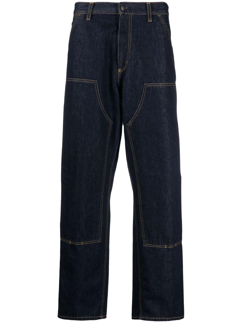 Pantaloni OG Double Knee Pant I032699 0102 BLUE RINSED CARHARTT WIP 