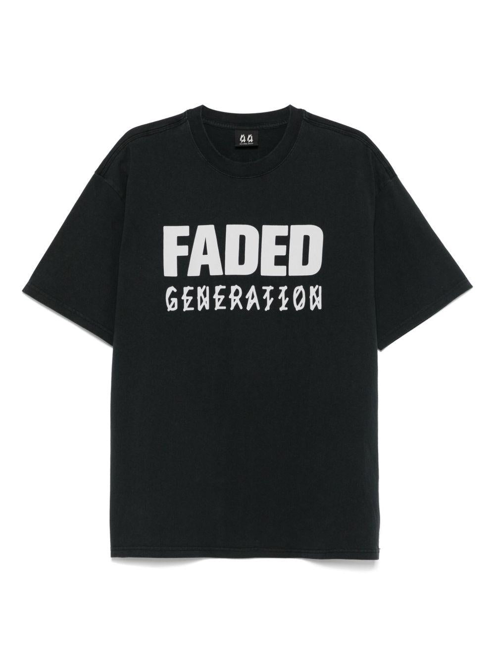Faded Gen Tee B0030556FA582 P606 BLACK FADED GEN 44 LABEL GROUP 