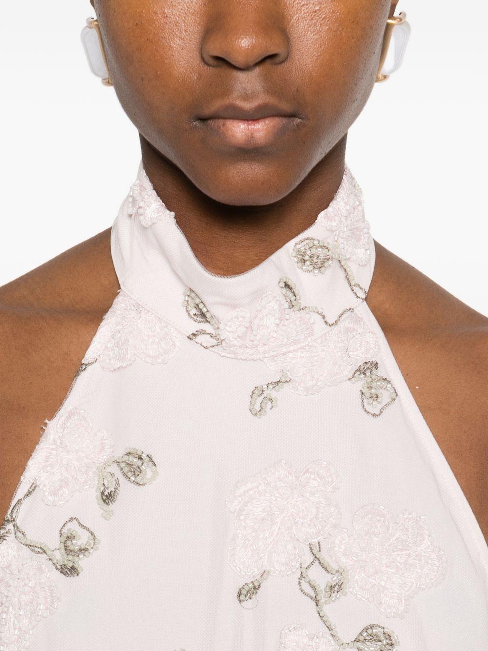 Flower Beads Maxi Dress 1136743077 3077 LILAC ROTATE 