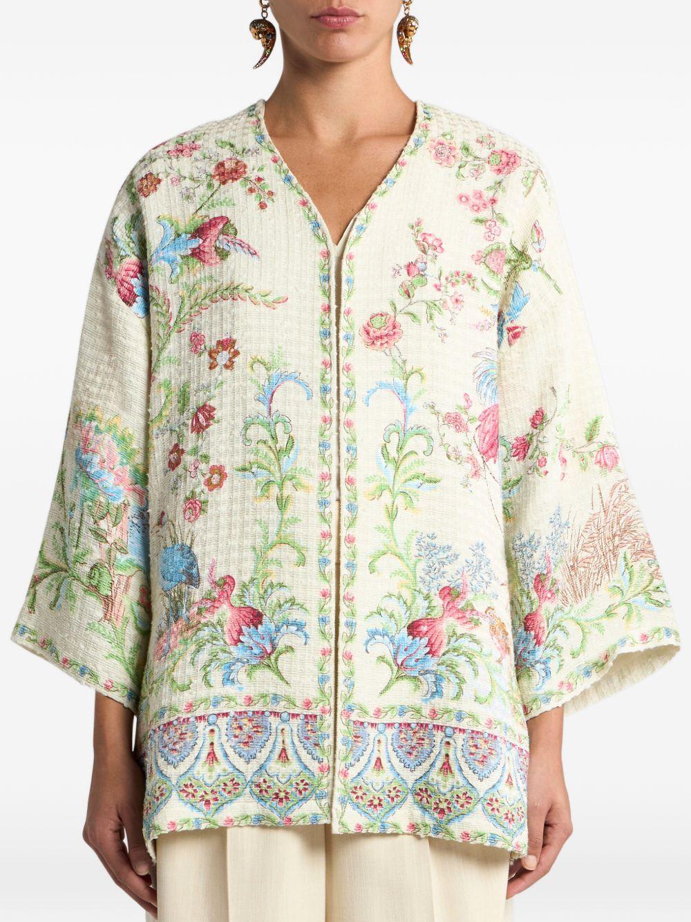 Kesa In Stuoia Di Misto Cotone WRCA0024AKH04 X0802 ETRO 