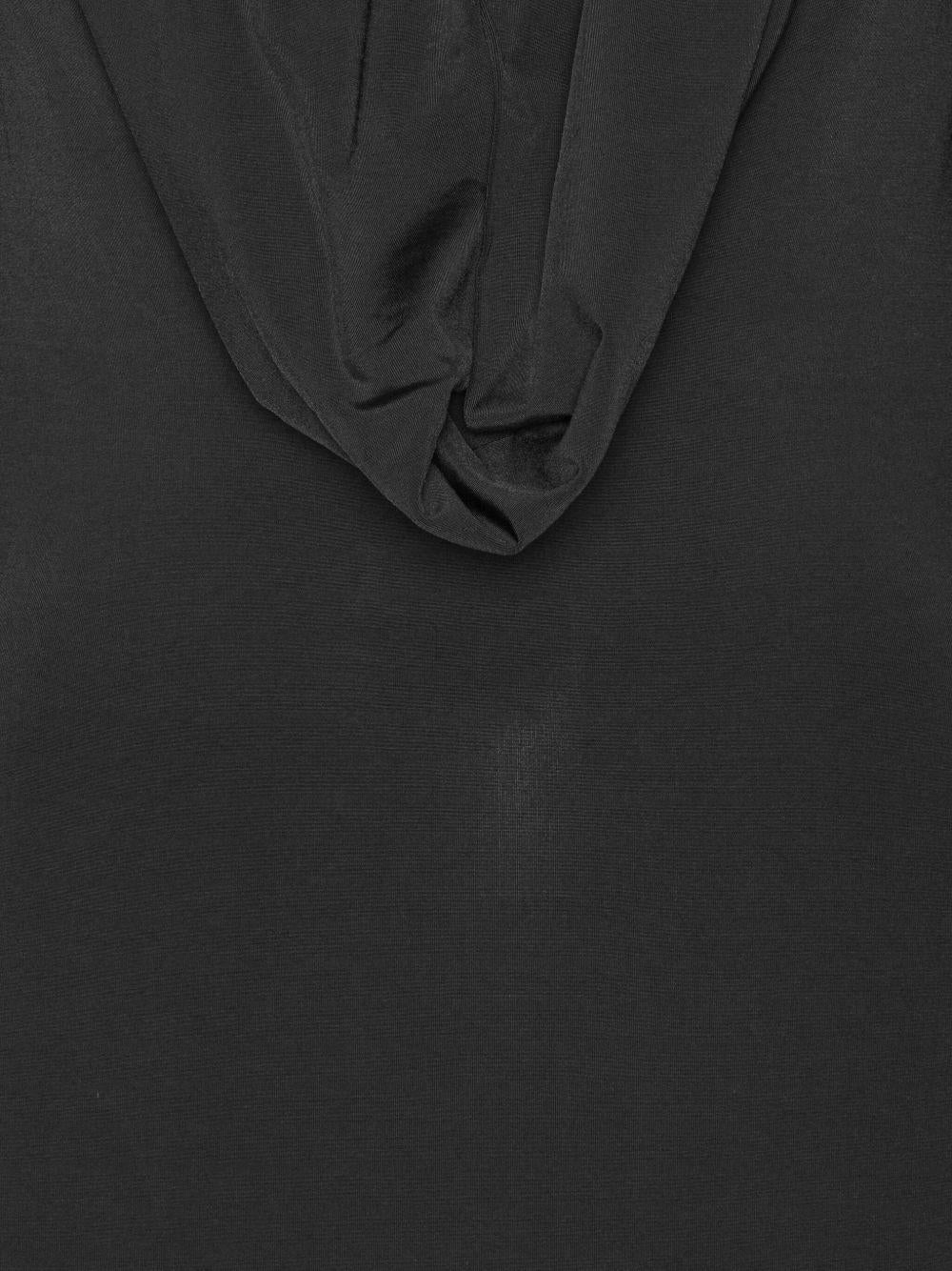 Slinky Hooded Dress Black 115255100 100 BLACK ROTATE 