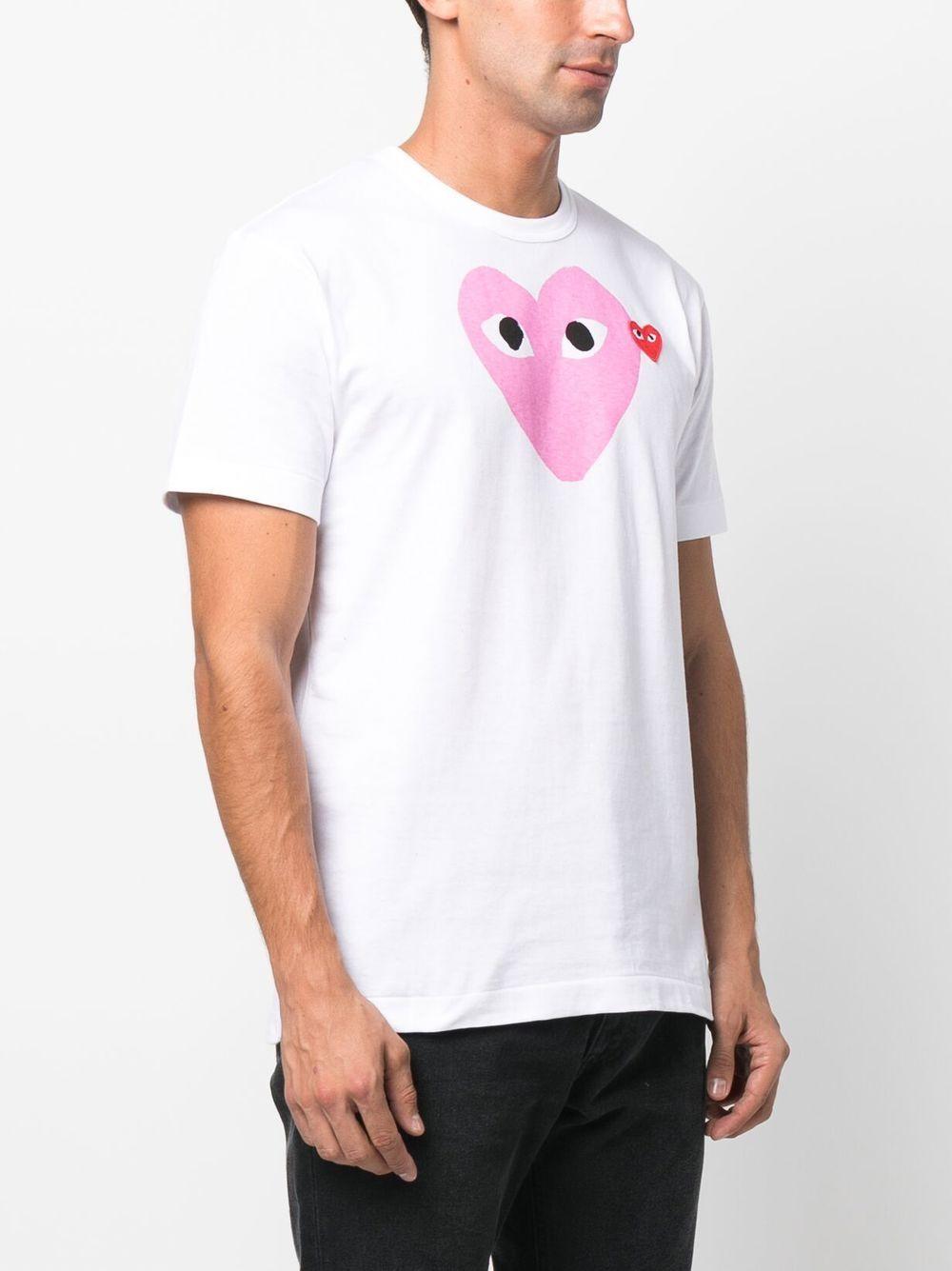  P1T106 PINK COMME DES GARCONS PLAY 