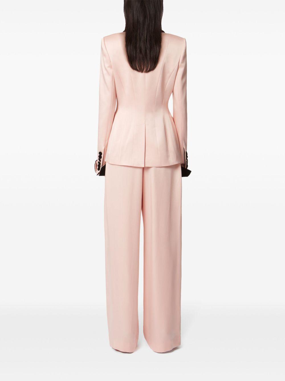 Blazer con dettagli a contrasto 25PCVE004AC0123 U2785 BLUSH NINA RICCI 