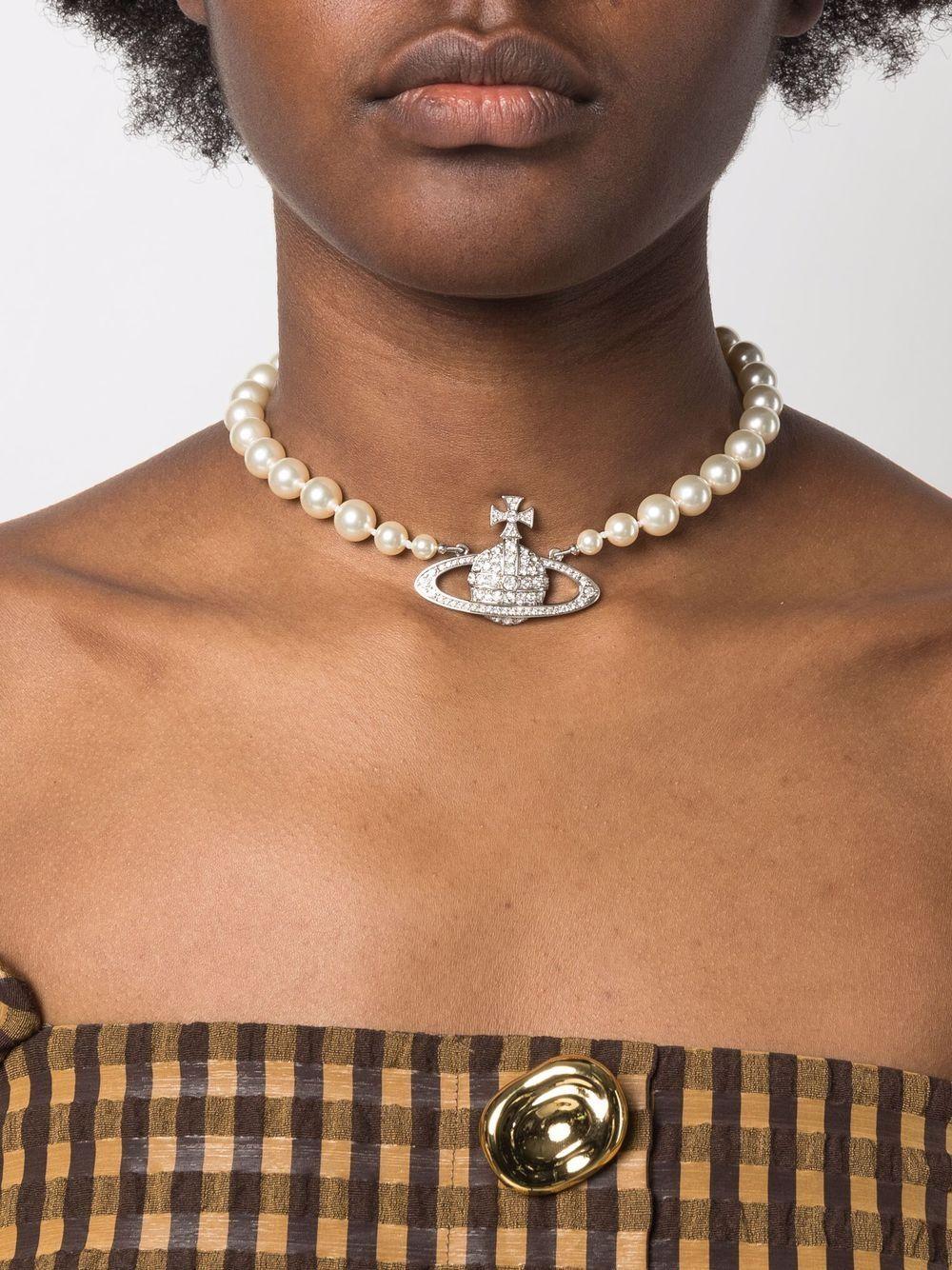  6301010602P104CN P104 PLATINUM CREAM CRYSTAL VIVIENNE WESTWOOD 