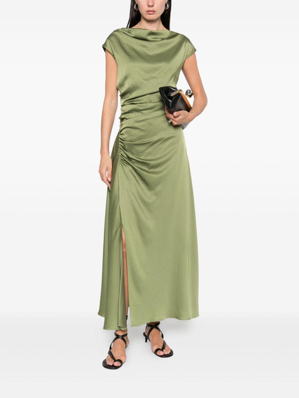 Burke Draped Dress 4251181 OLIVE SIMKHAI 