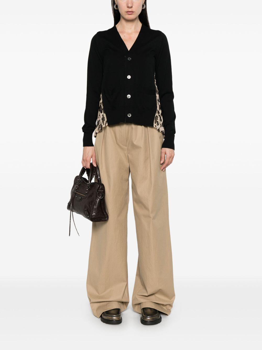  2507905 061 ECRU BLACK SACAI 