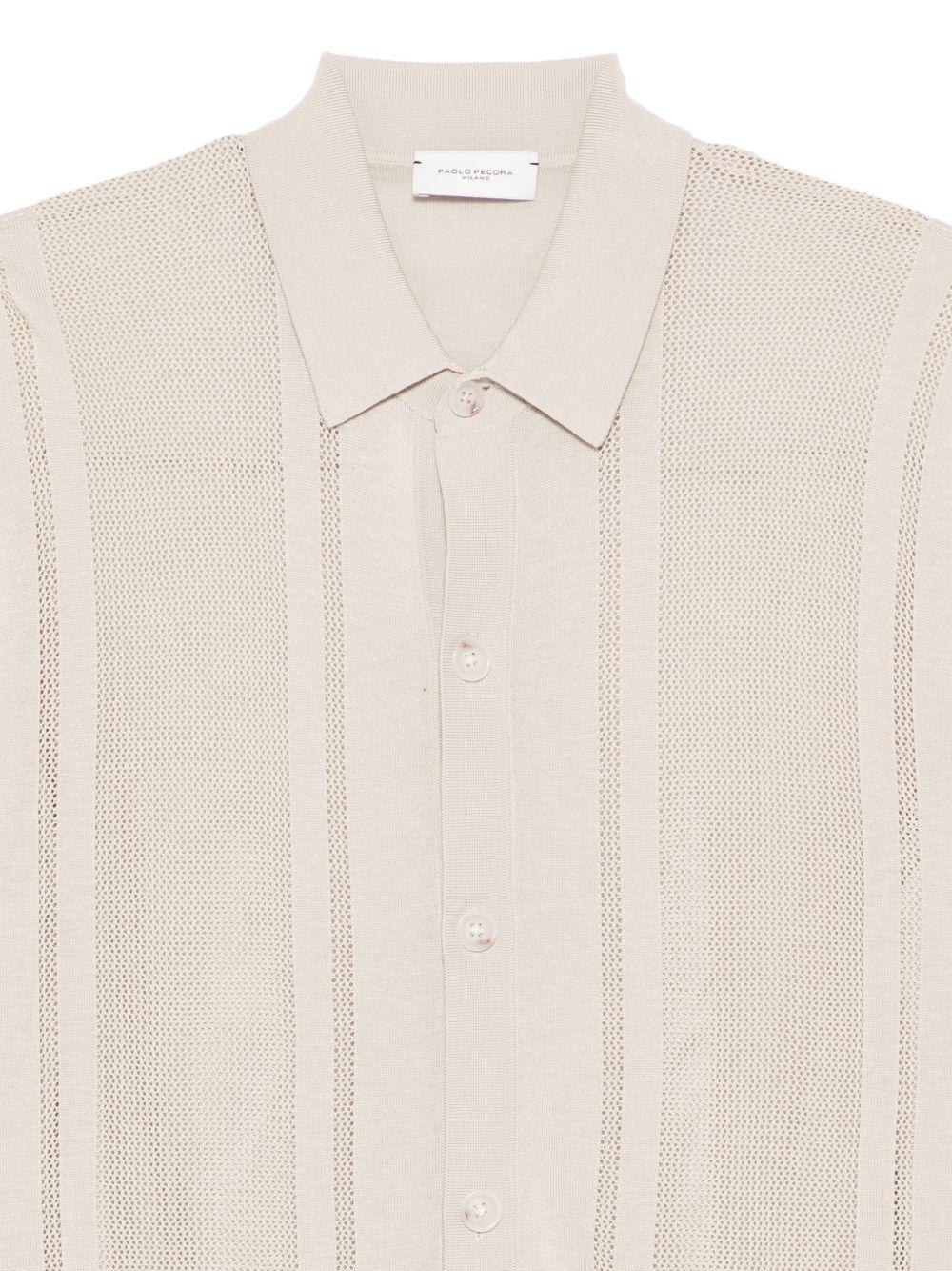 Knitted shirt A033F200 1420 PAOLO PECORA 
