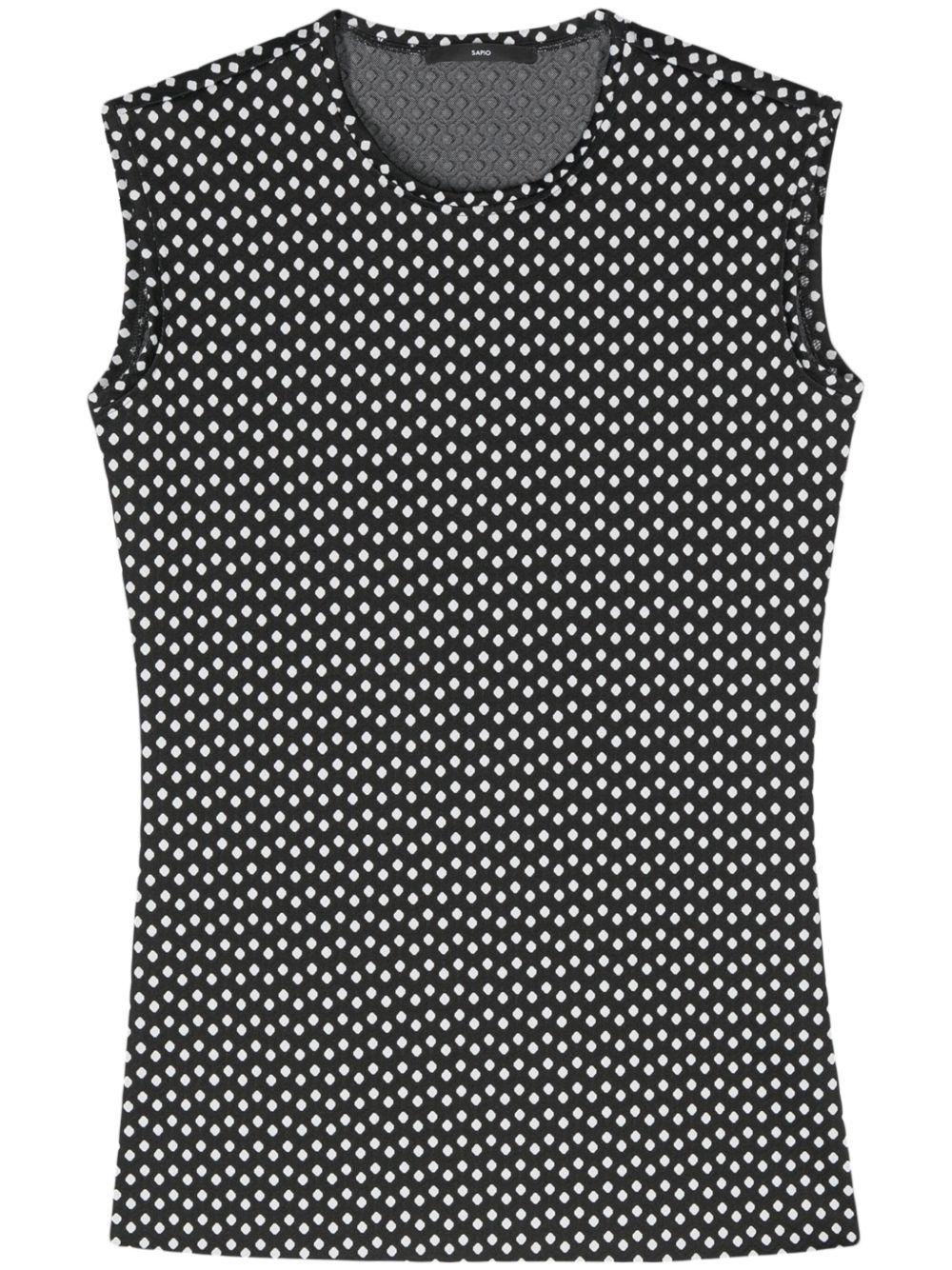  FW24N26 JERSEY NERO SAPIO 