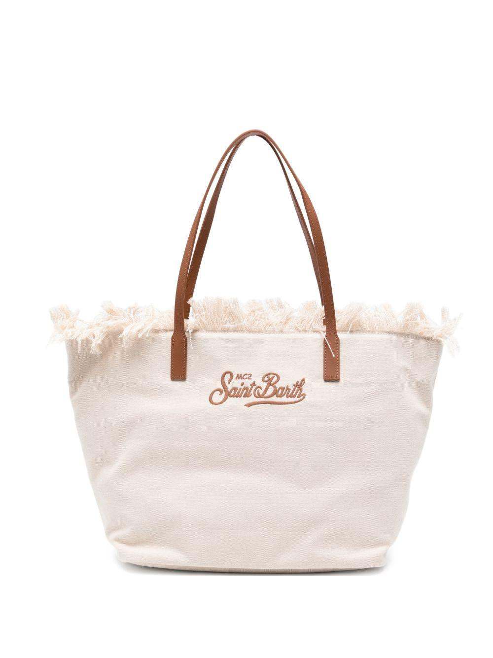 City Bag Midi Fringe CBF000100302L 1018 MC2 SAINT BARTH 
